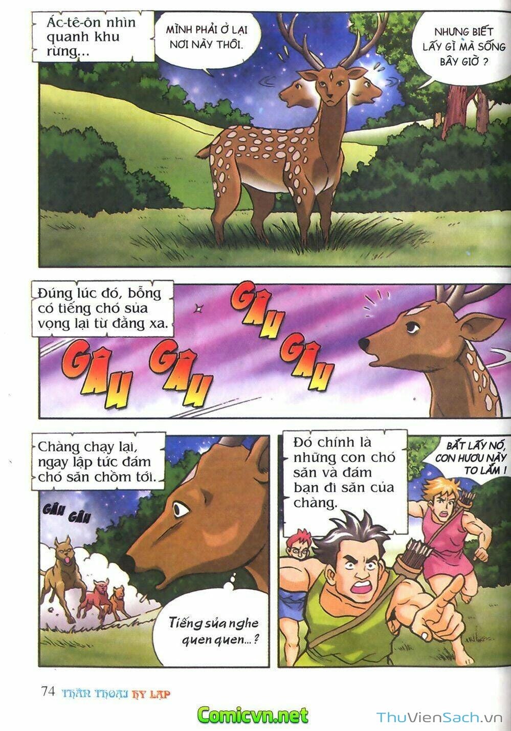 Truyện Tranh Thần Thoại Hy Lạp - Nguồn Gốc Các Vị Thần trang 3