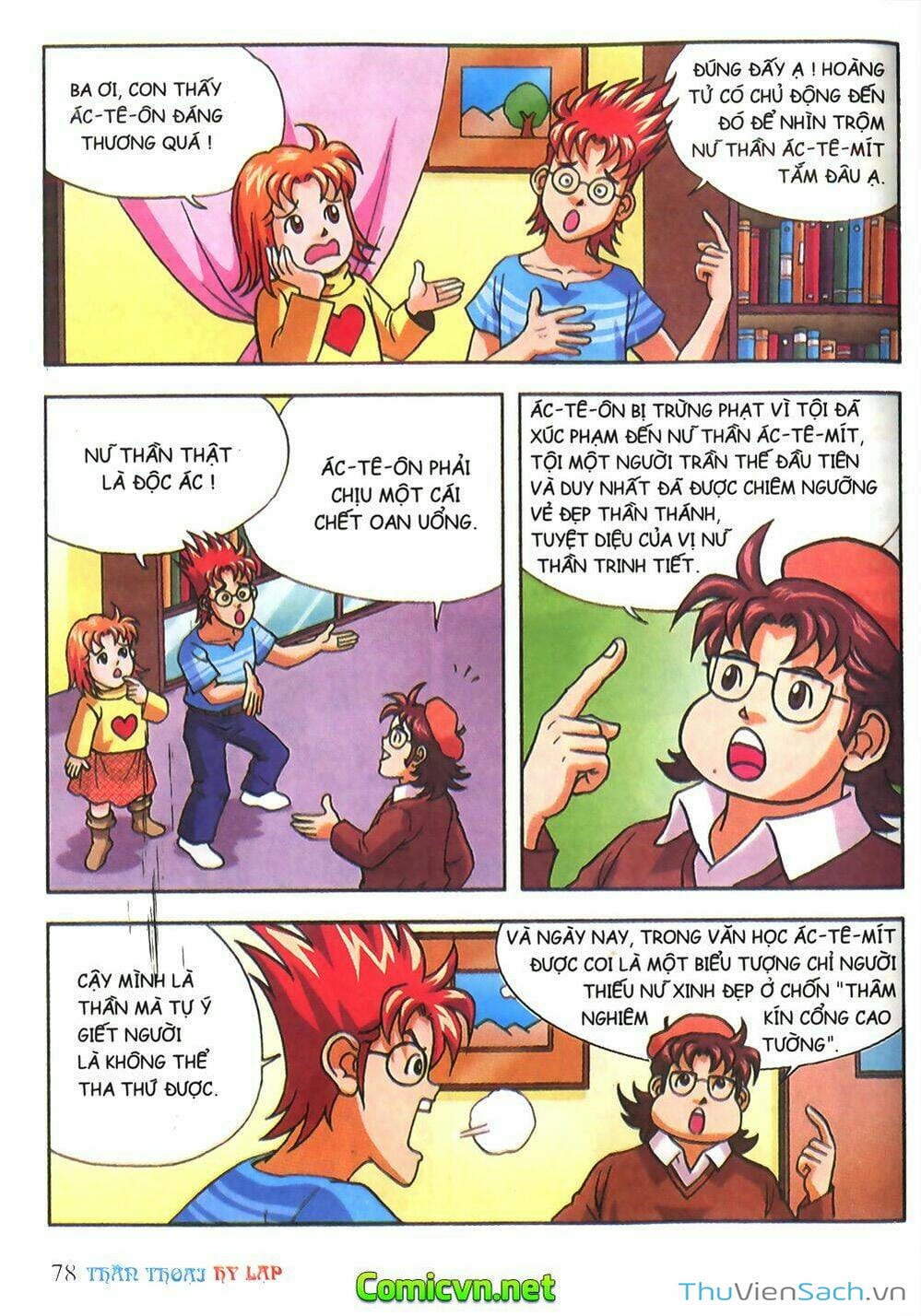 Truyện Tranh Thần Thoại Hy Lạp - Nguồn Gốc Các Vị Thần trang 3