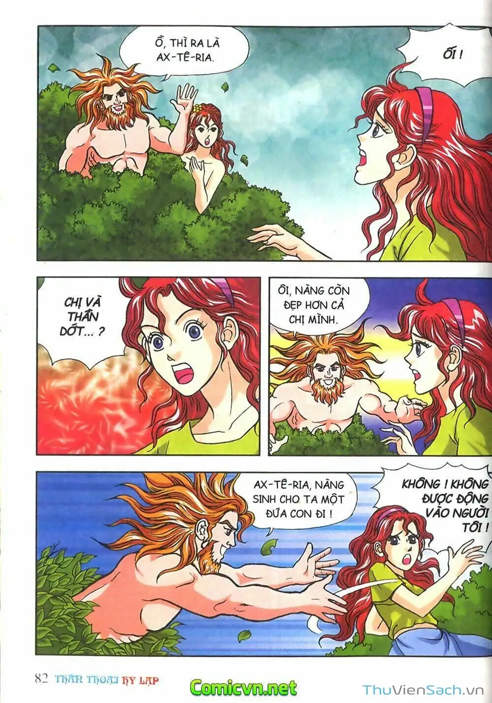 Truyện Tranh Thần Thoại Hy Lạp - Nguồn Gốc Các Vị Thần trang 3