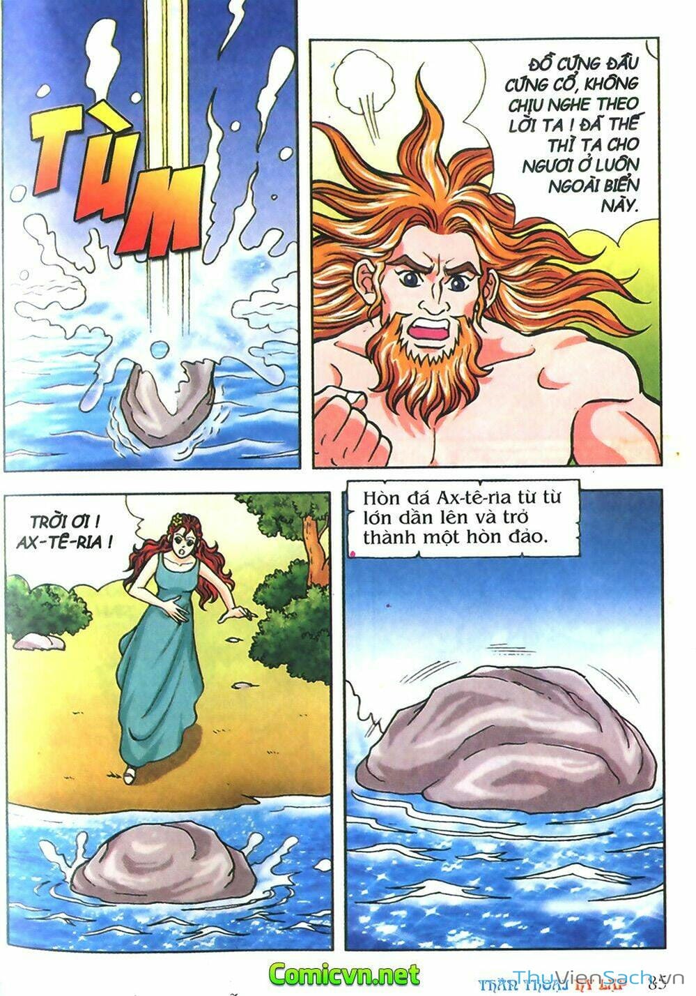 Truyện Tranh Thần Thoại Hy Lạp - Nguồn Gốc Các Vị Thần trang 3