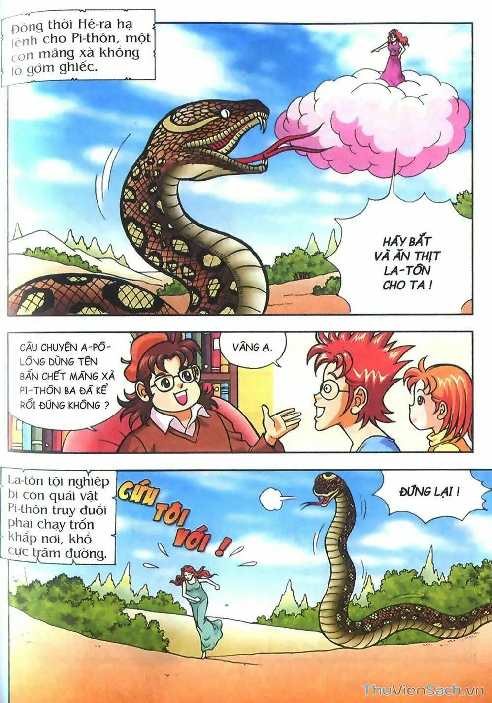 Truyện Tranh Thần Thoại Hy Lạp - Nguồn Gốc Các Vị Thần trang 3