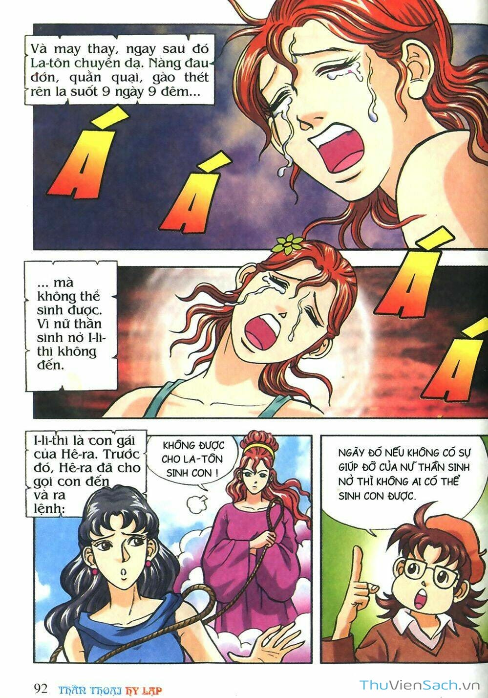 Truyện Tranh Thần Thoại Hy Lạp - Nguồn Gốc Các Vị Thần trang 3