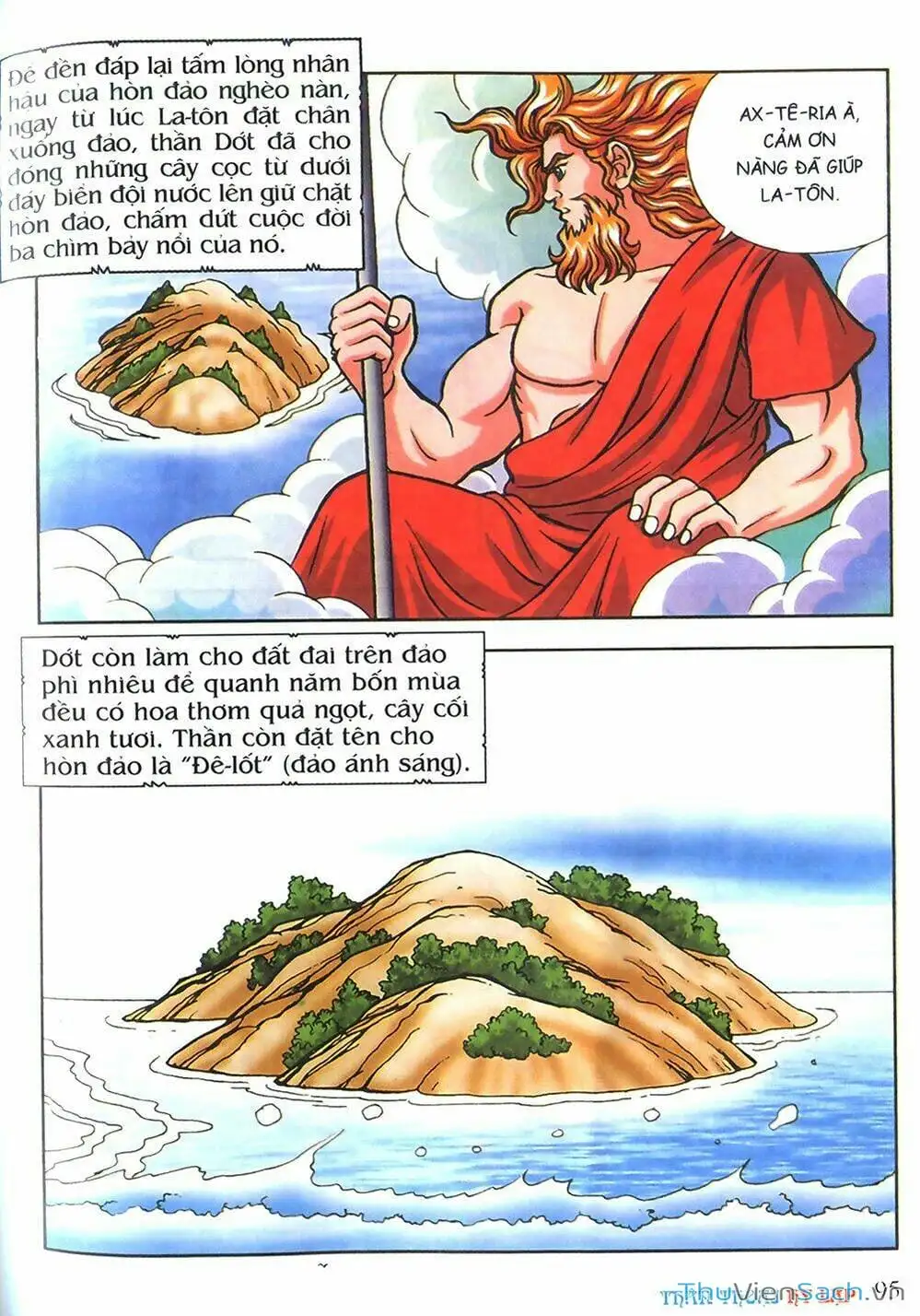 Truyện Tranh Thần Thoại Hy Lạp - Nguồn Gốc Các Vị Thần trang 3