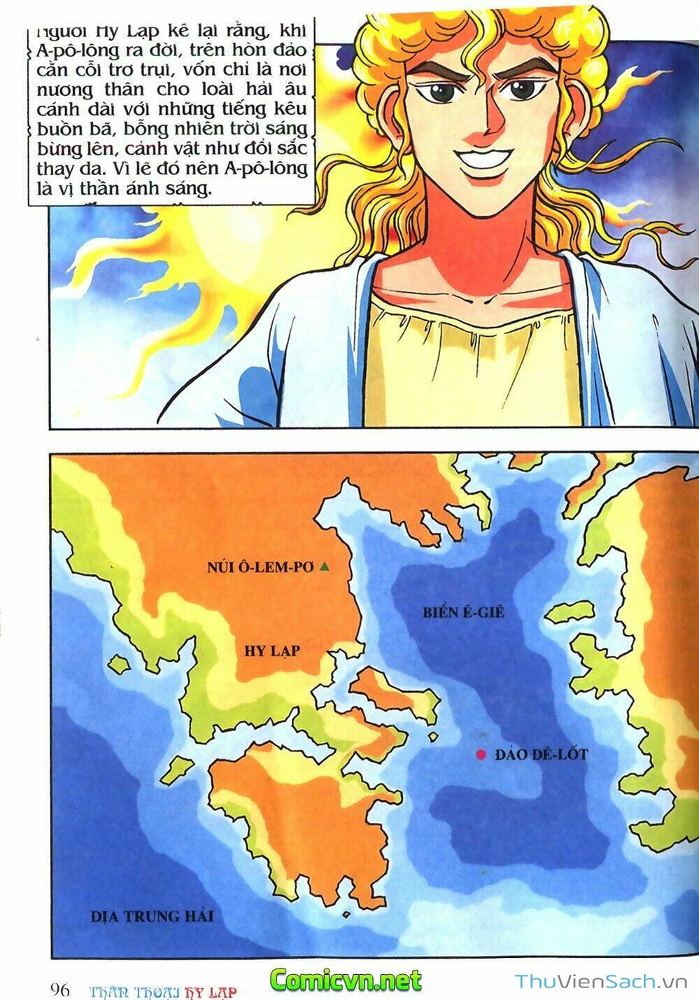 Truyện Tranh Thần Thoại Hy Lạp - Nguồn Gốc Các Vị Thần trang 3