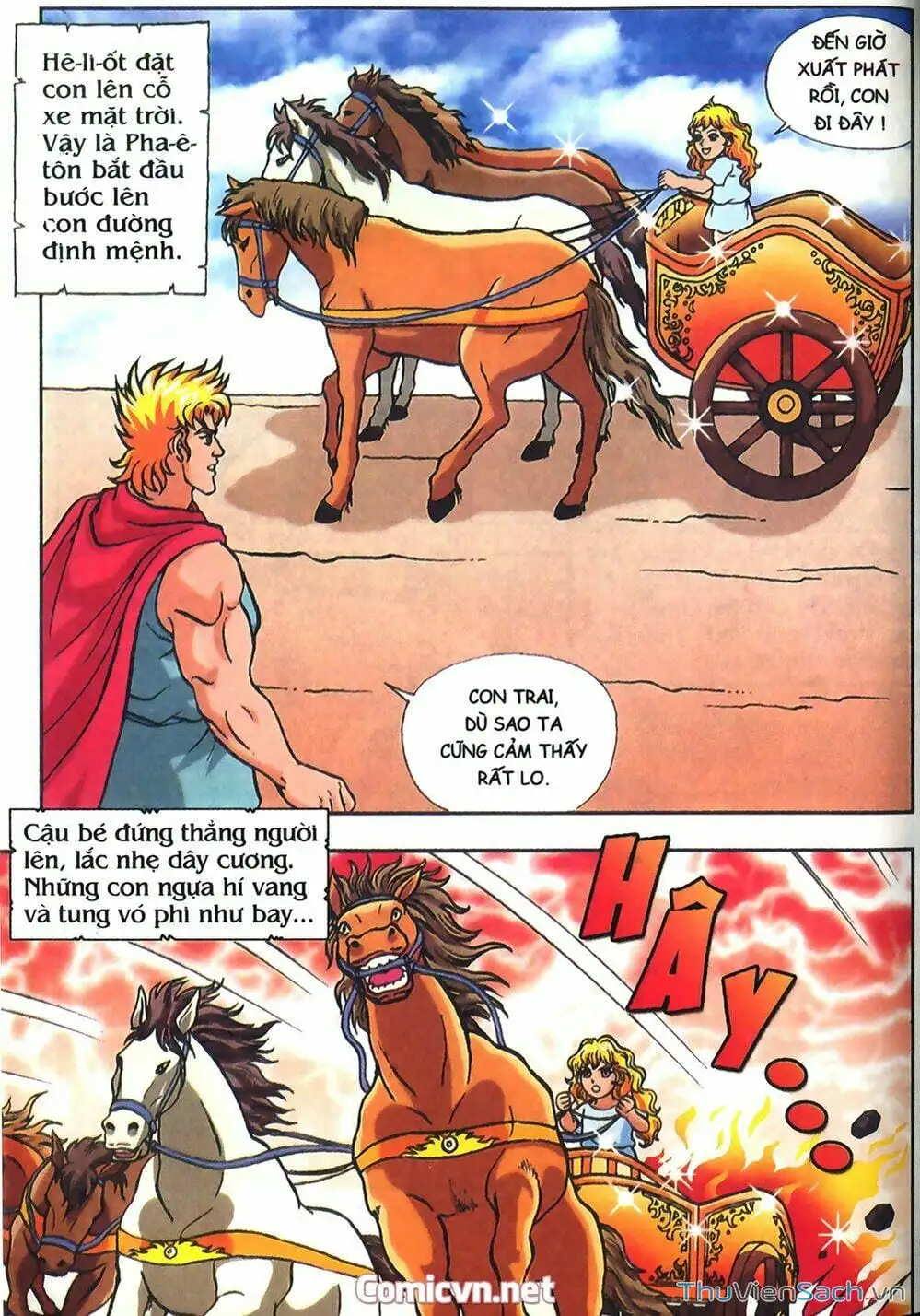 Truyện Tranh Thần Thoại Hy Lạp - Nguồn Gốc Các Vị Thần trang 3