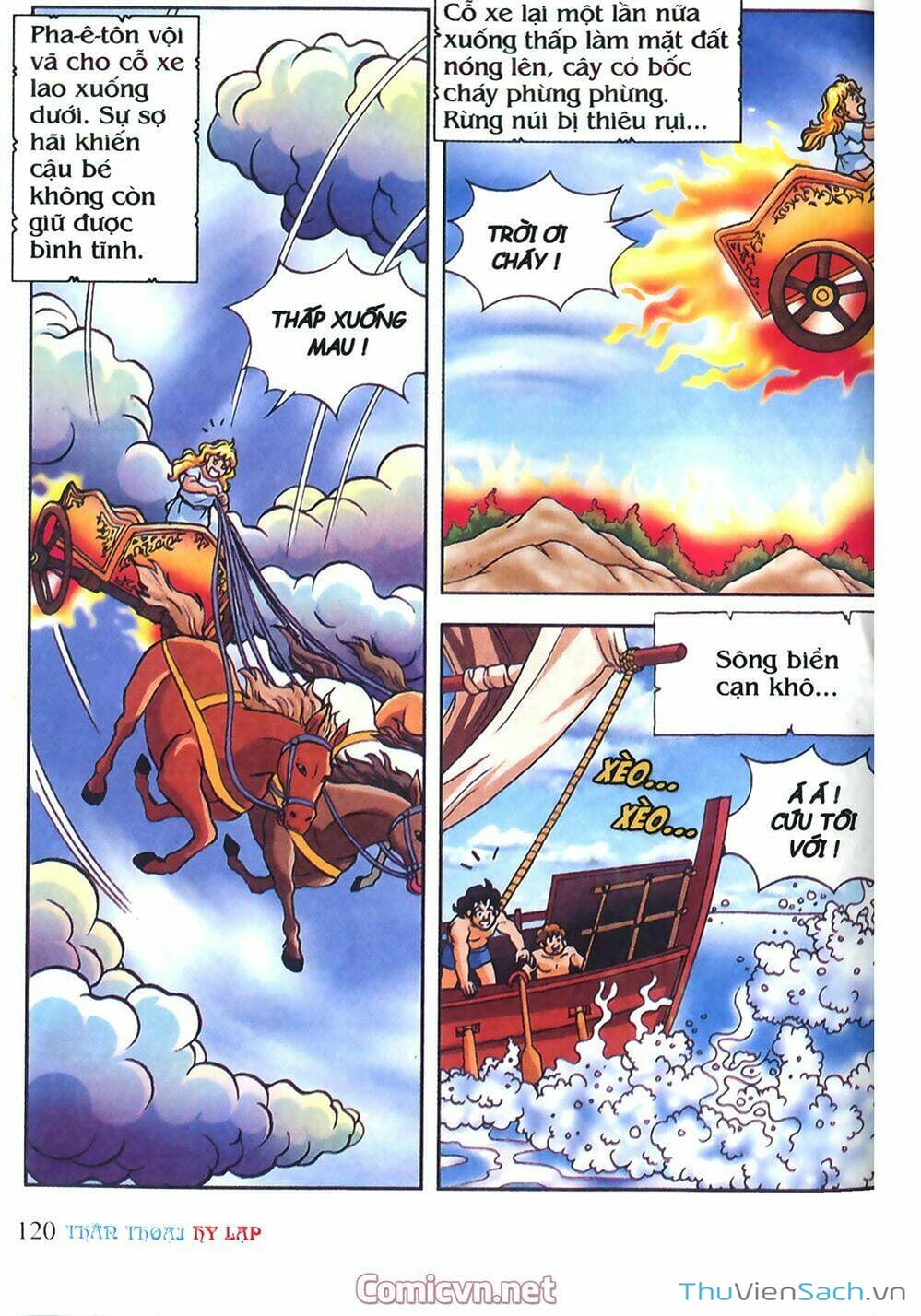 Truyện Tranh Thần Thoại Hy Lạp - Nguồn Gốc Các Vị Thần trang 3