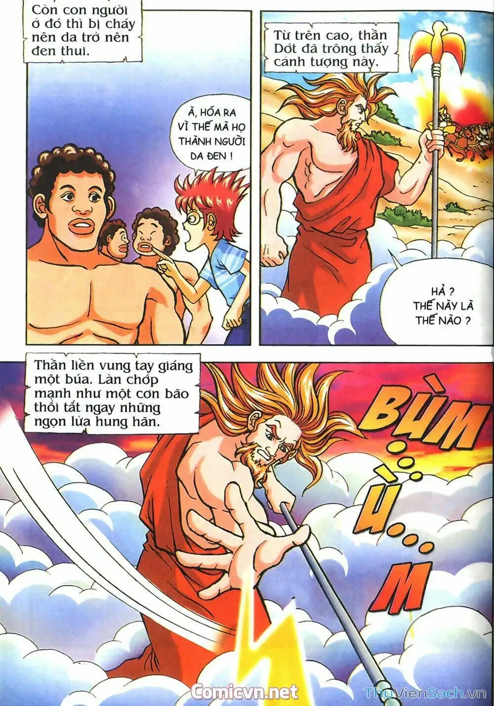 Truyện Tranh Thần Thoại Hy Lạp - Nguồn Gốc Các Vị Thần trang 3