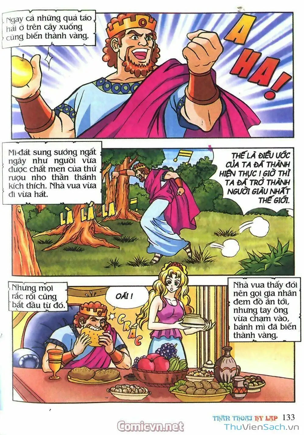 Truyện Tranh Thần Thoại Hy Lạp - Nguồn Gốc Các Vị Thần trang 3