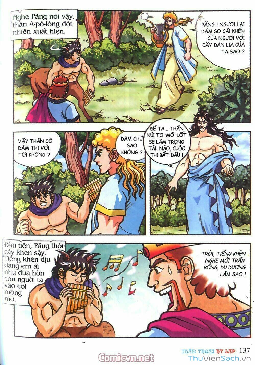 Truyện Tranh Thần Thoại Hy Lạp - Nguồn Gốc Các Vị Thần trang 3