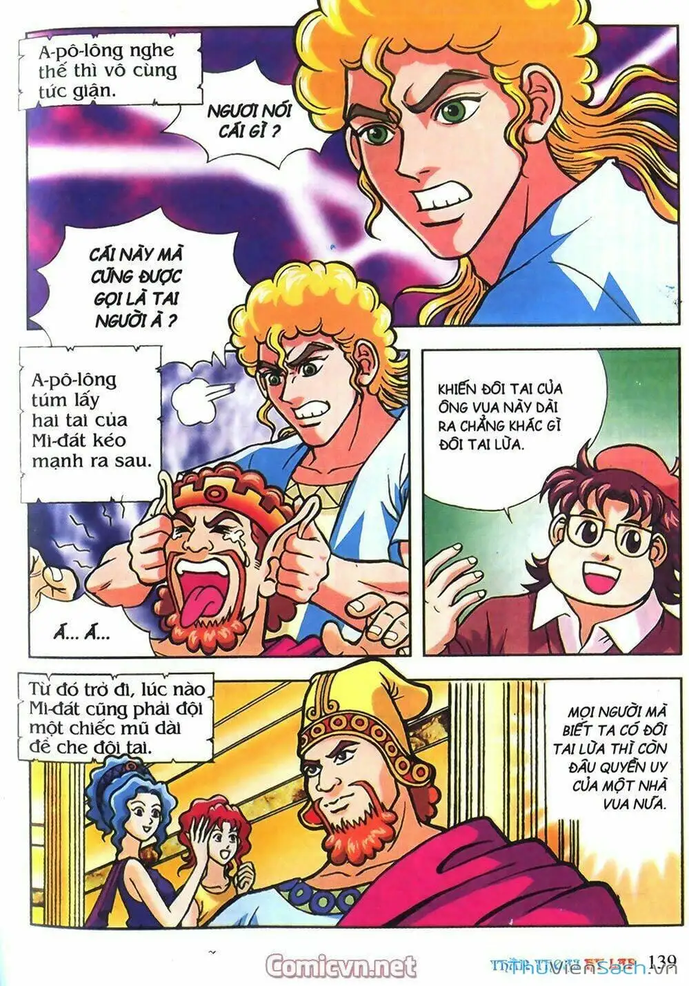 Truyện Tranh Thần Thoại Hy Lạp - Nguồn Gốc Các Vị Thần trang 3