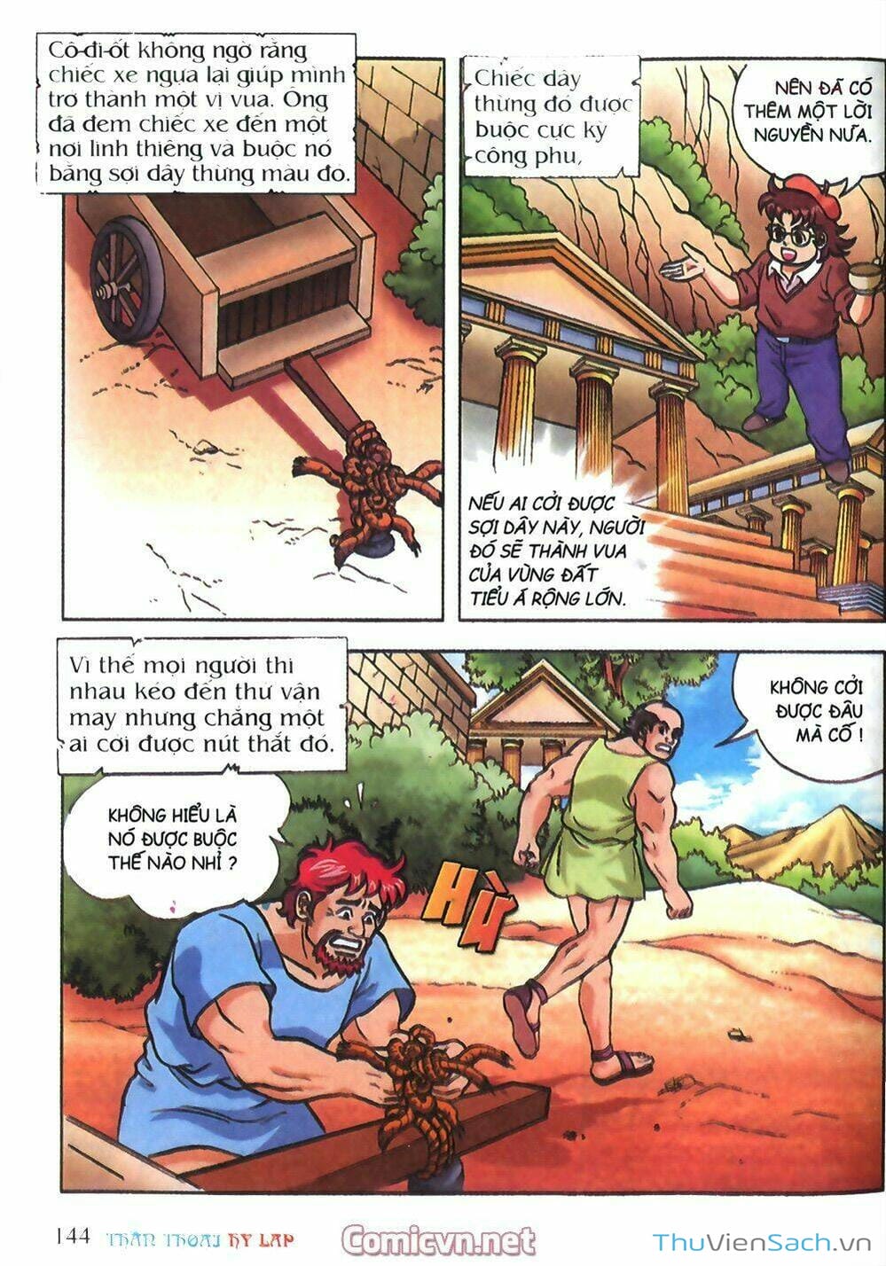 Truyện Tranh Thần Thoại Hy Lạp - Nguồn Gốc Các Vị Thần trang 3