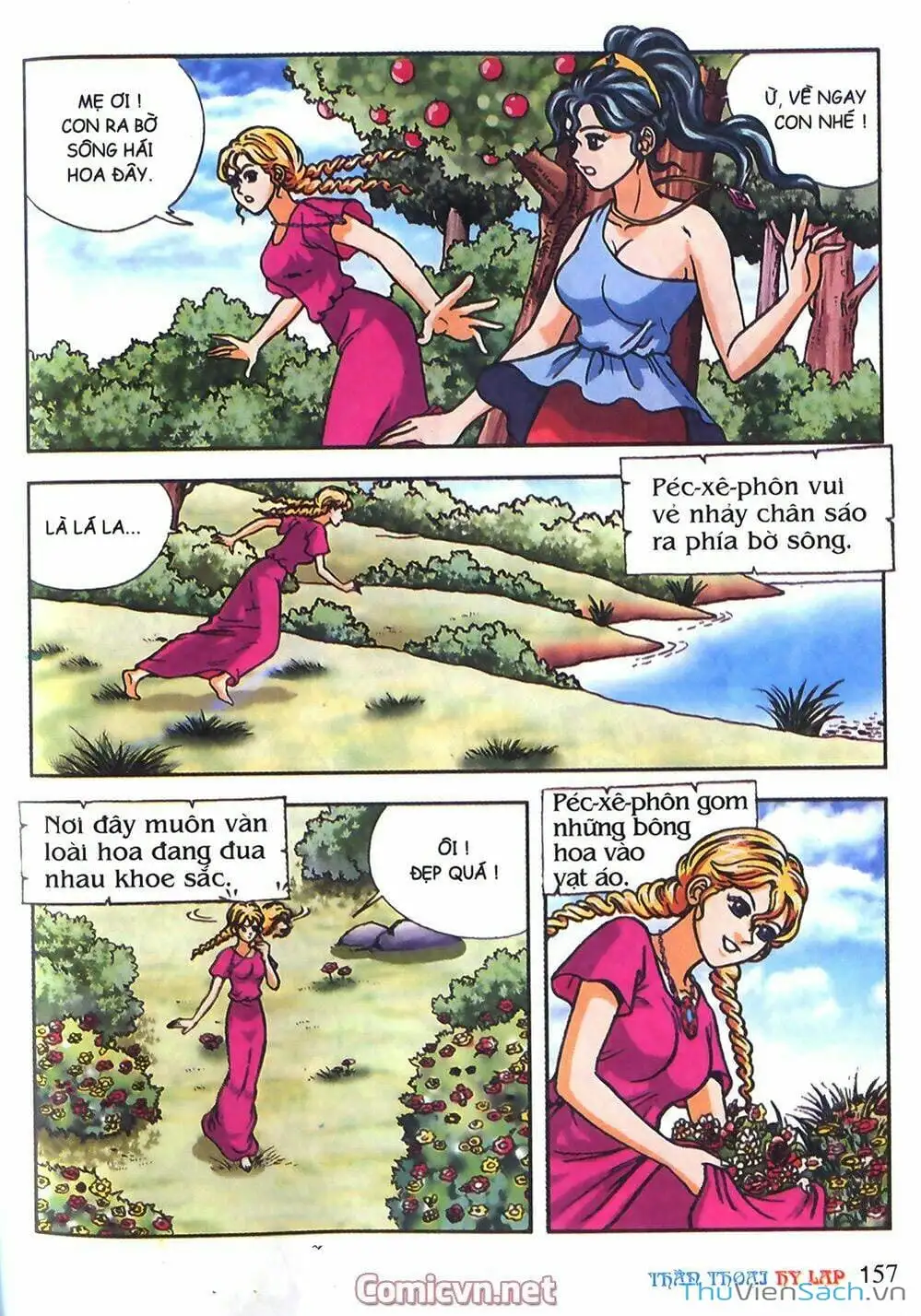 Truyện Tranh Thần Thoại Hy Lạp - Nguồn Gốc Các Vị Thần trang 3