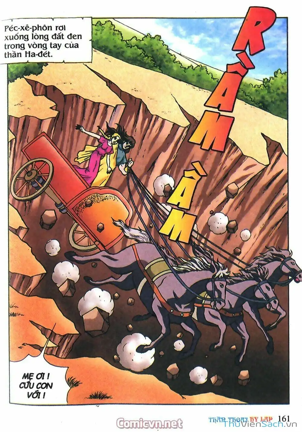 Truyện Tranh Thần Thoại Hy Lạp - Nguồn Gốc Các Vị Thần trang 3