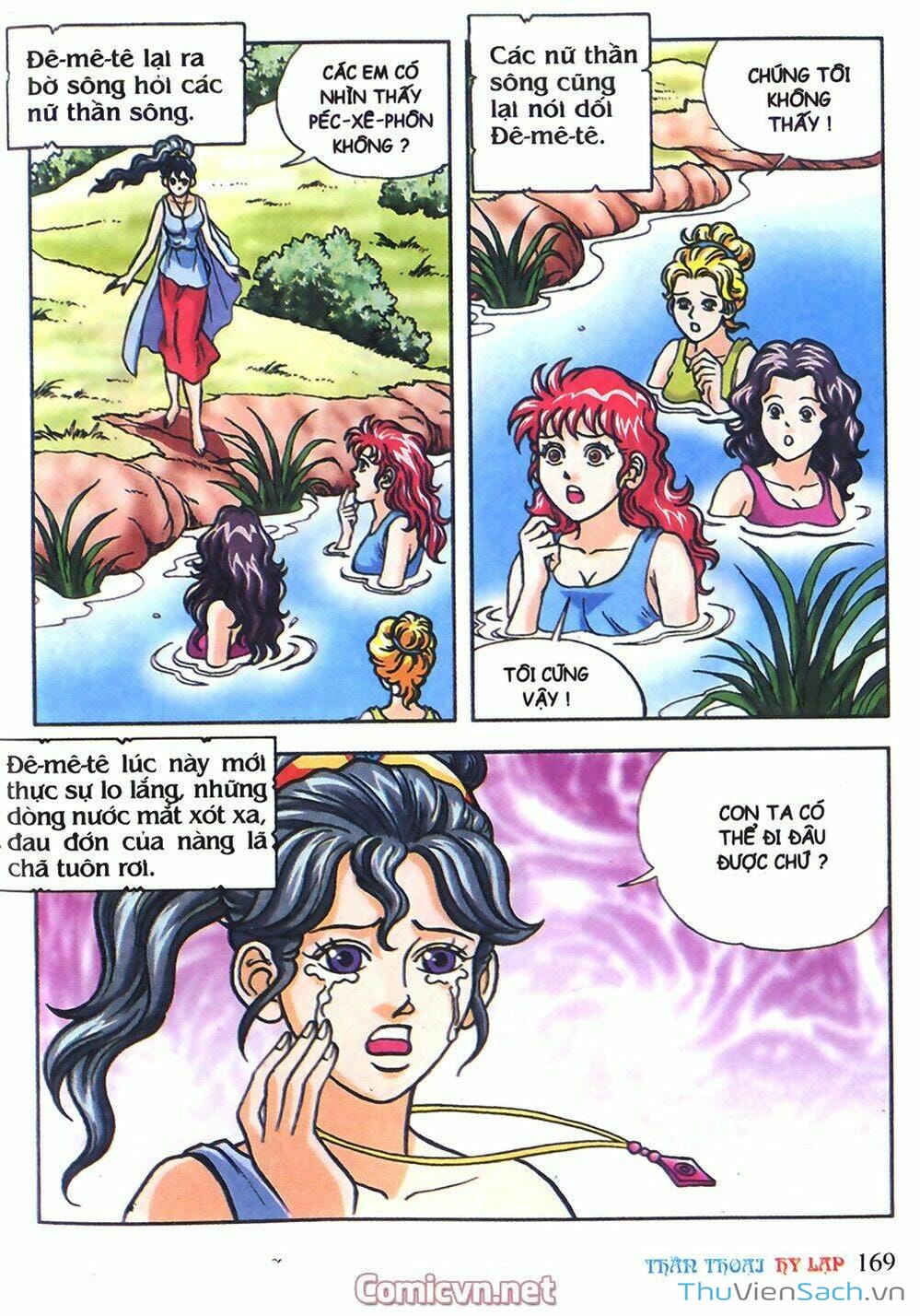 Truyện Tranh Thần Thoại Hy Lạp - Nguồn Gốc Các Vị Thần trang 3