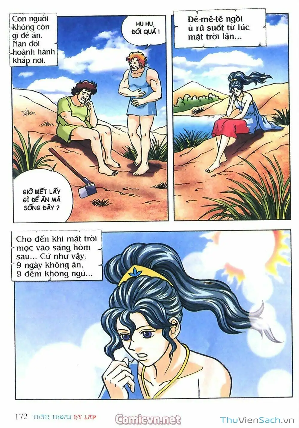 Truyện Tranh Thần Thoại Hy Lạp - Nguồn Gốc Các Vị Thần trang 3