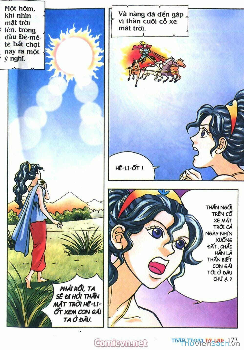Truyện Tranh Thần Thoại Hy Lạp - Nguồn Gốc Các Vị Thần trang 3
