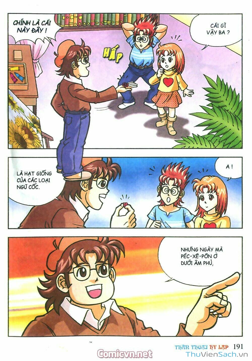 Truyện Tranh Thần Thoại Hy Lạp - Nguồn Gốc Các Vị Thần trang 3