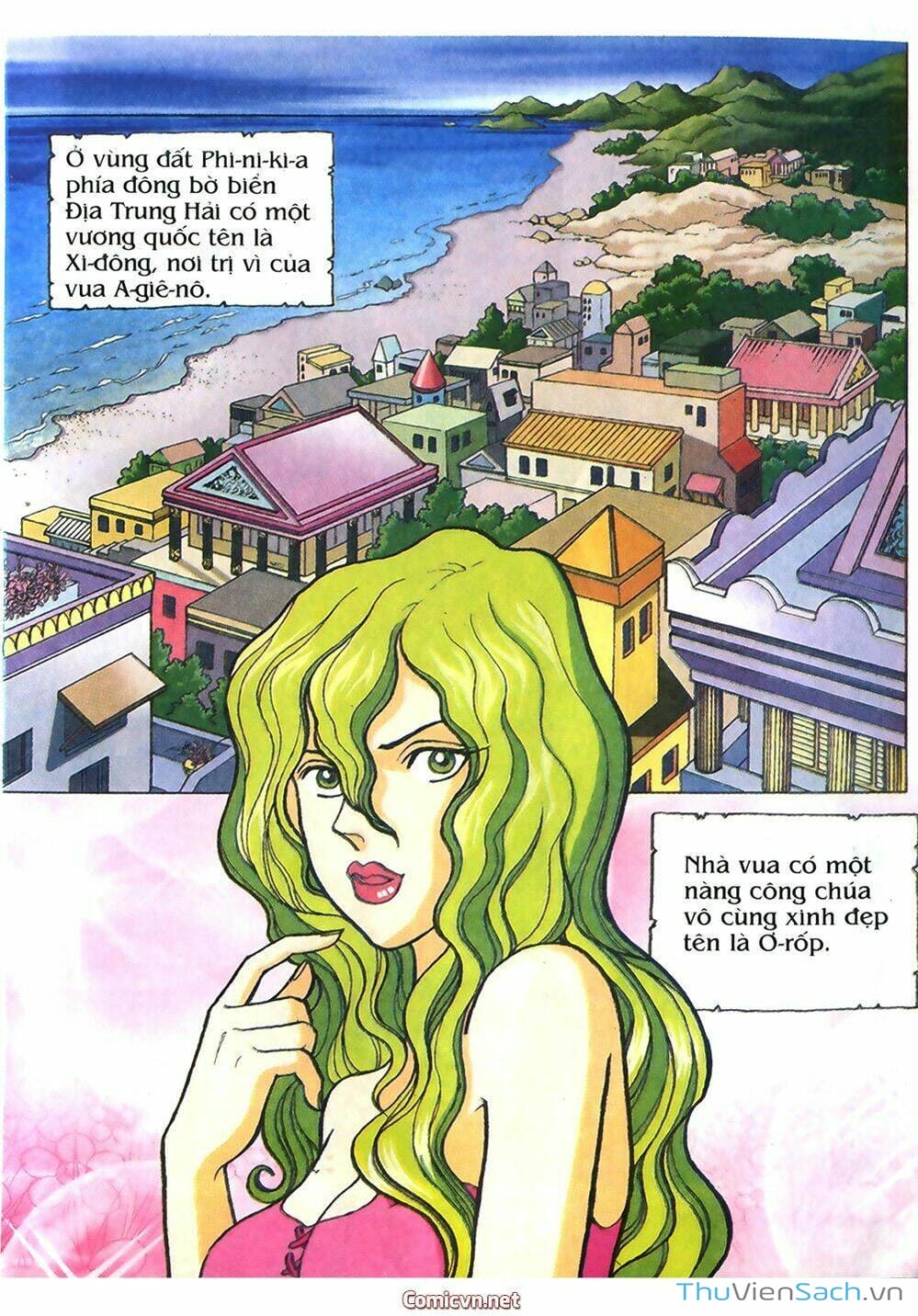 Truyện Tranh Thần Thoại Hy Lạp - Nguồn Gốc Các Vị Thần trang 3