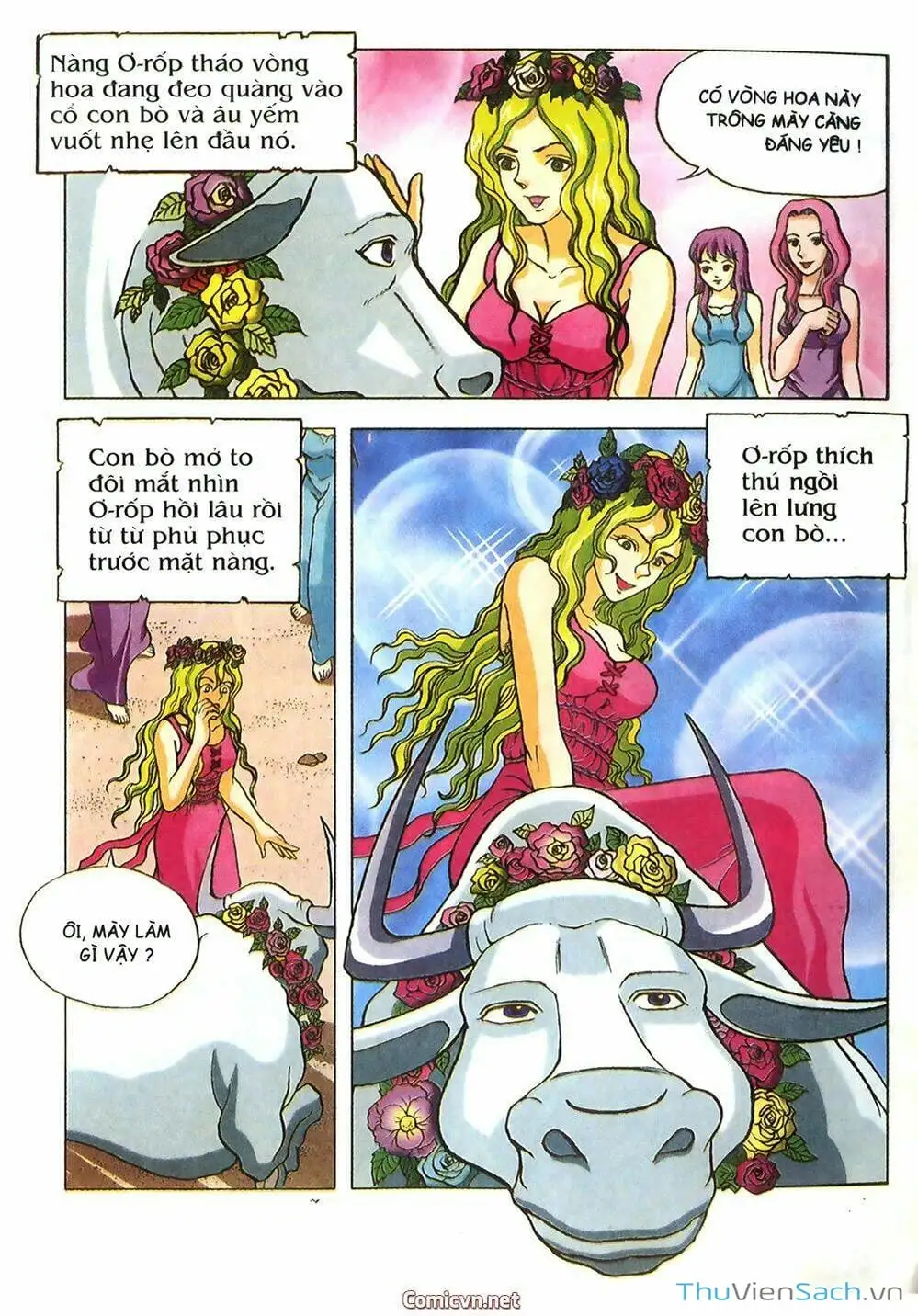 Truyện Tranh Thần Thoại Hy Lạp - Nguồn Gốc Các Vị Thần trang 3