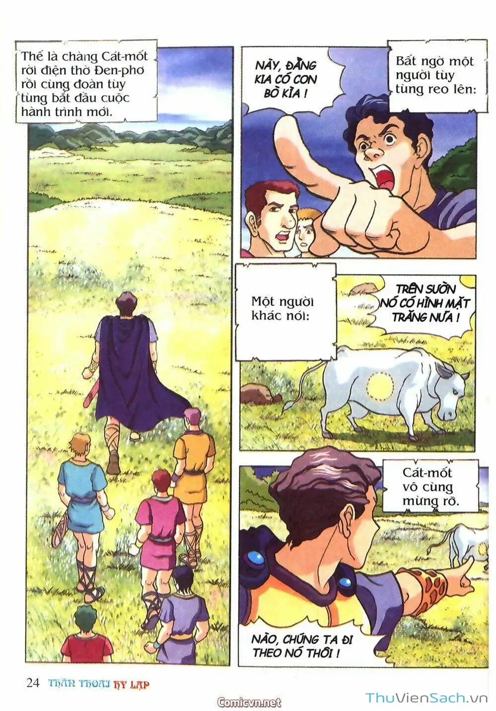 Truyện Tranh Thần Thoại Hy Lạp - Nguồn Gốc Các Vị Thần trang 3