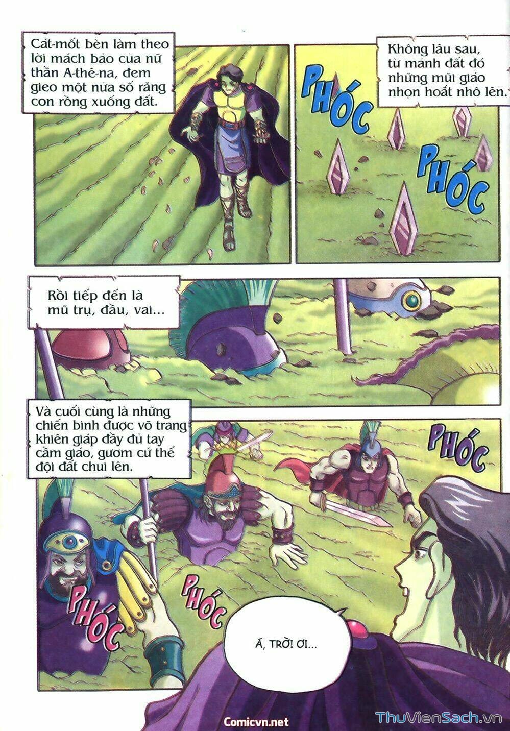 Truyện Tranh Thần Thoại Hy Lạp - Nguồn Gốc Các Vị Thần trang 3