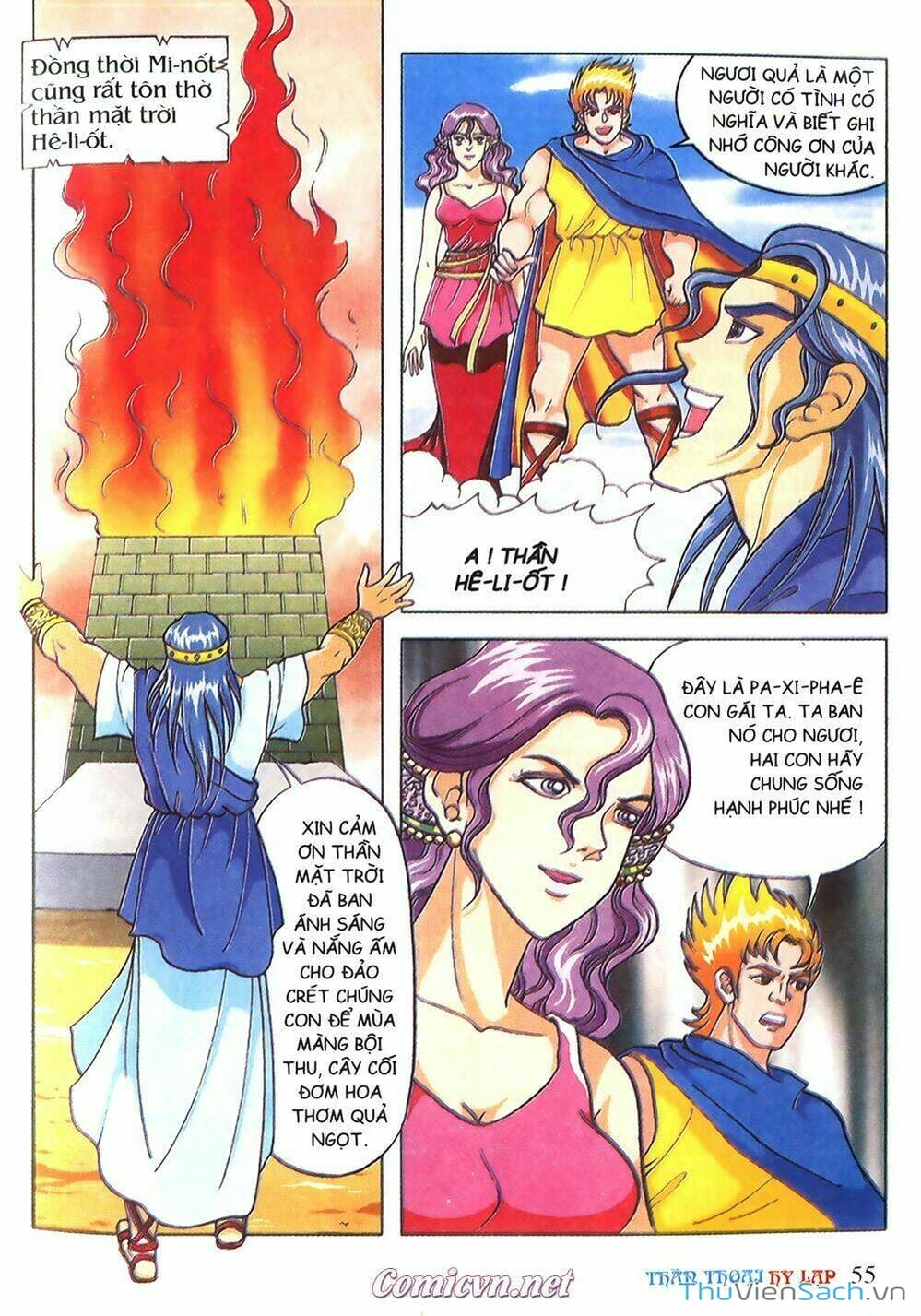 Truyện Tranh Thần Thoại Hy Lạp - Nguồn Gốc Các Vị Thần trang 3