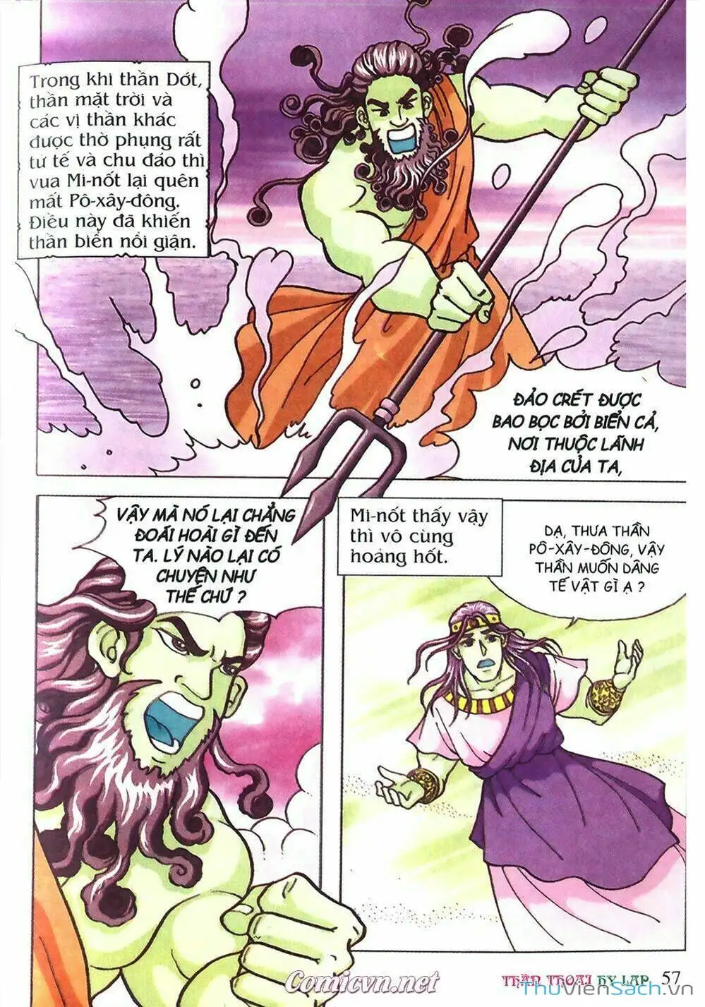 Truyện Tranh Thần Thoại Hy Lạp - Nguồn Gốc Các Vị Thần trang 3