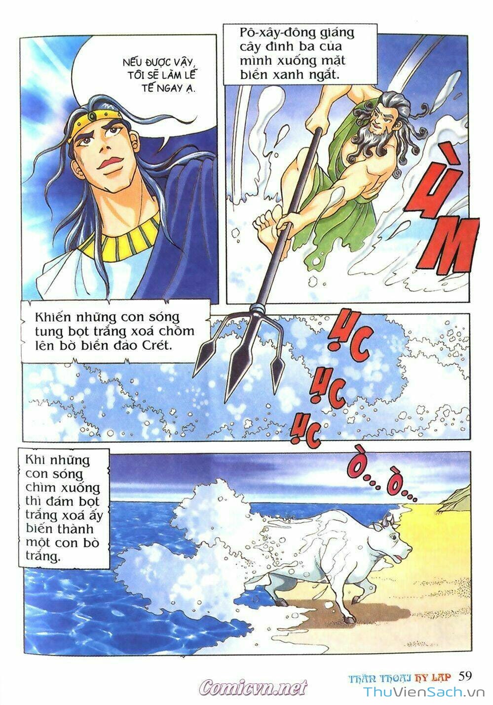 Truyện Tranh Thần Thoại Hy Lạp - Nguồn Gốc Các Vị Thần trang 3