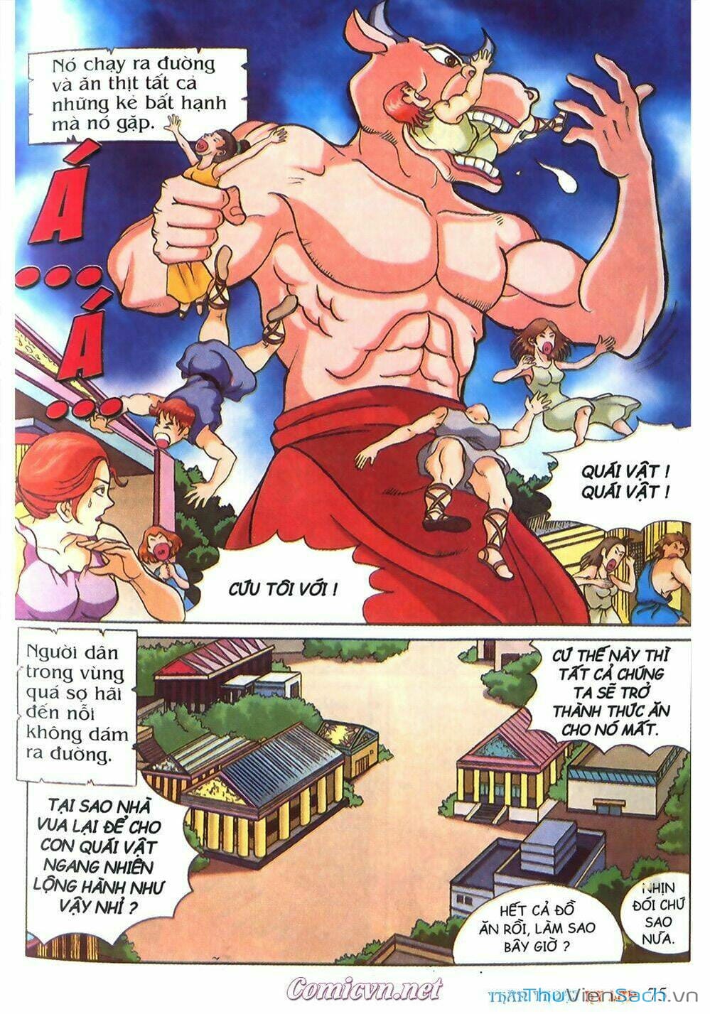 Truyện Tranh Thần Thoại Hy Lạp - Nguồn Gốc Các Vị Thần trang 3