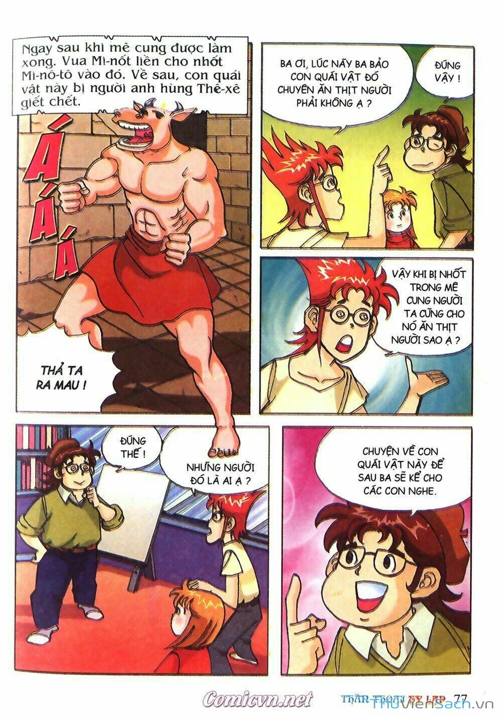 Truyện Tranh Thần Thoại Hy Lạp - Nguồn Gốc Các Vị Thần trang 3