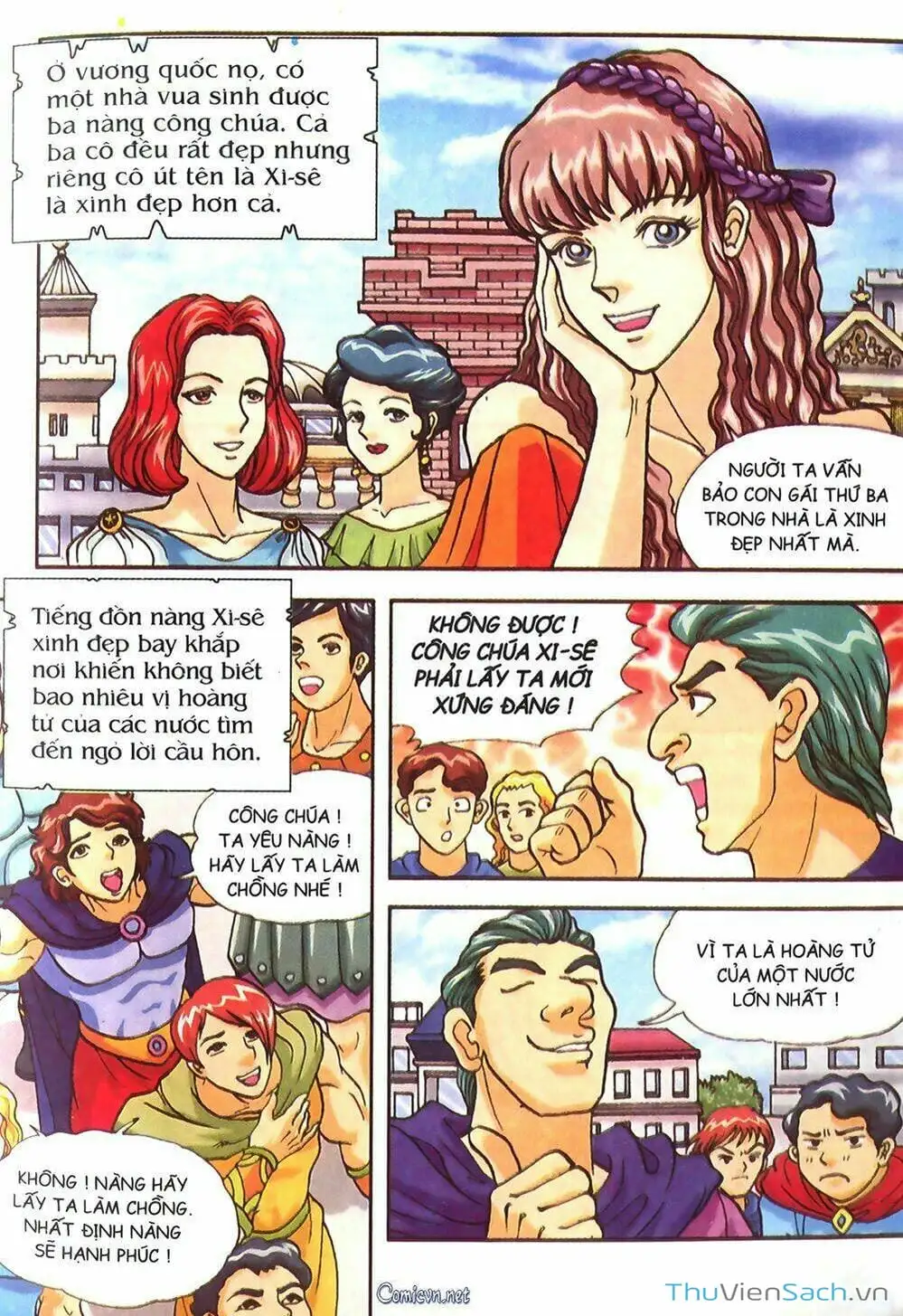 Truyện Tranh Thần Thoại Hy Lạp - Nguồn Gốc Các Vị Thần trang 3