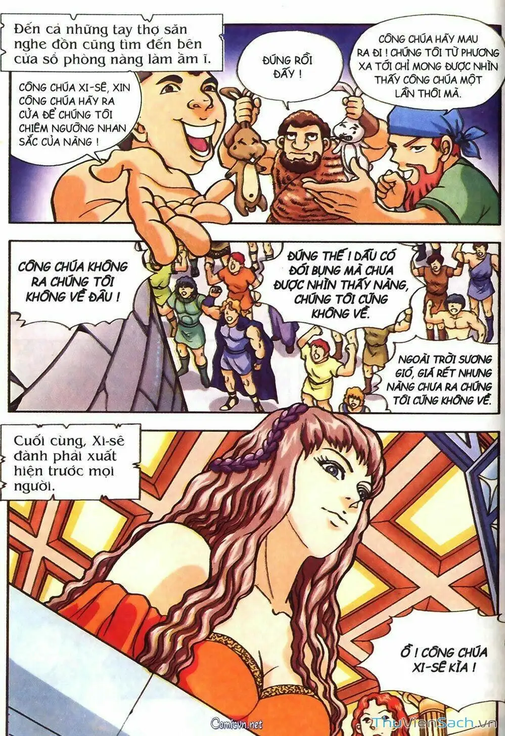 Truyện Tranh Thần Thoại Hy Lạp - Nguồn Gốc Các Vị Thần trang 3