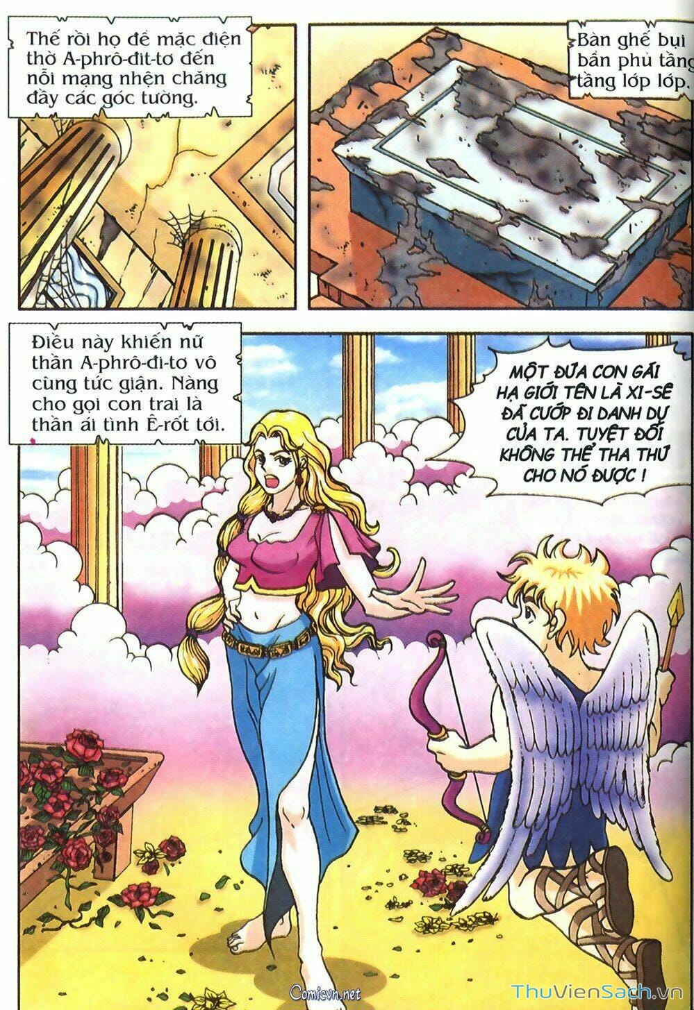 Truyện Tranh Thần Thoại Hy Lạp - Nguồn Gốc Các Vị Thần trang 3