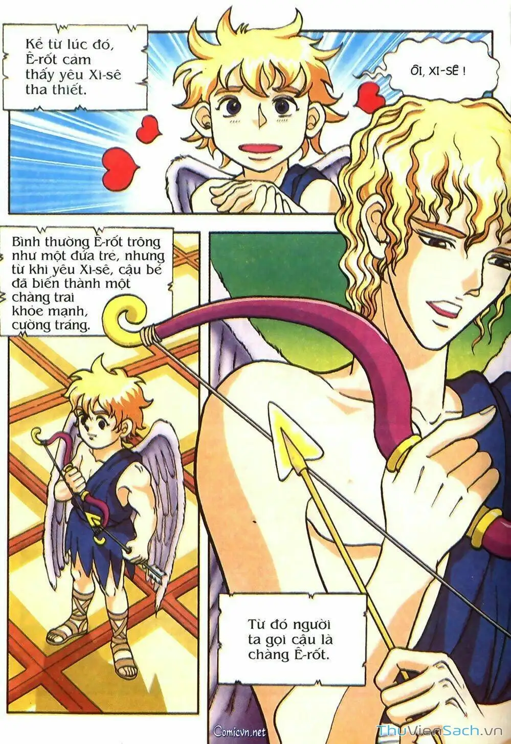 Truyện Tranh Thần Thoại Hy Lạp - Nguồn Gốc Các Vị Thần trang 3