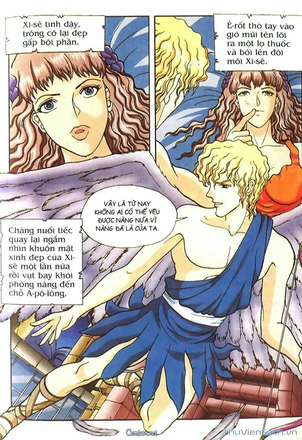 Truyện Tranh Thần Thoại Hy Lạp - Nguồn Gốc Các Vị Thần trang 3