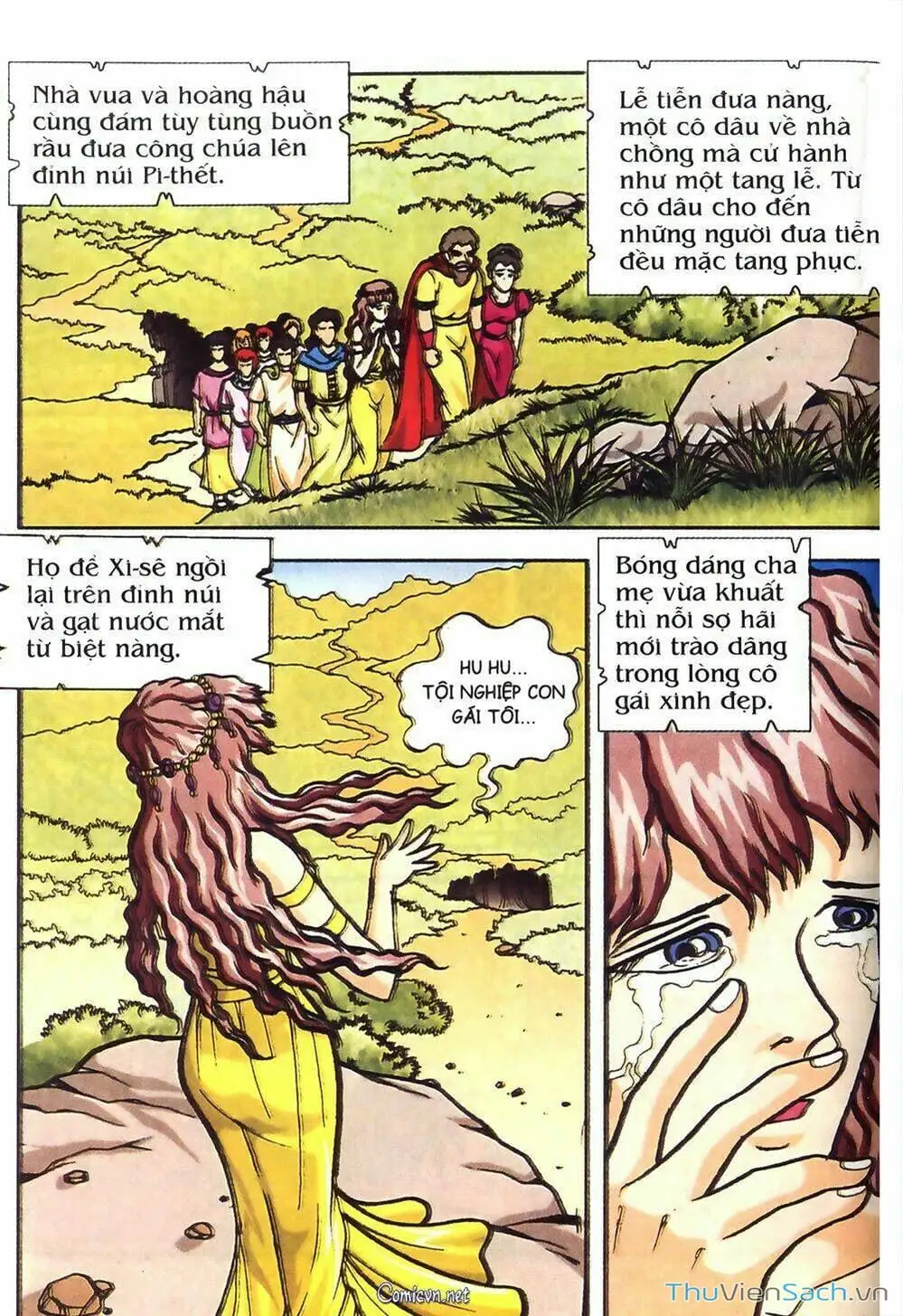 Truyện Tranh Thần Thoại Hy Lạp - Nguồn Gốc Các Vị Thần trang 3