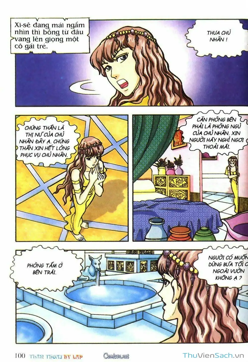 Truyện Tranh Thần Thoại Hy Lạp - Nguồn Gốc Các Vị Thần trang 3