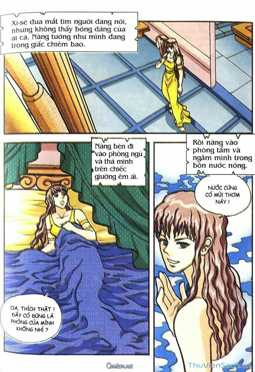 Truyện Tranh Thần Thoại Hy Lạp - Nguồn Gốc Các Vị Thần trang 3