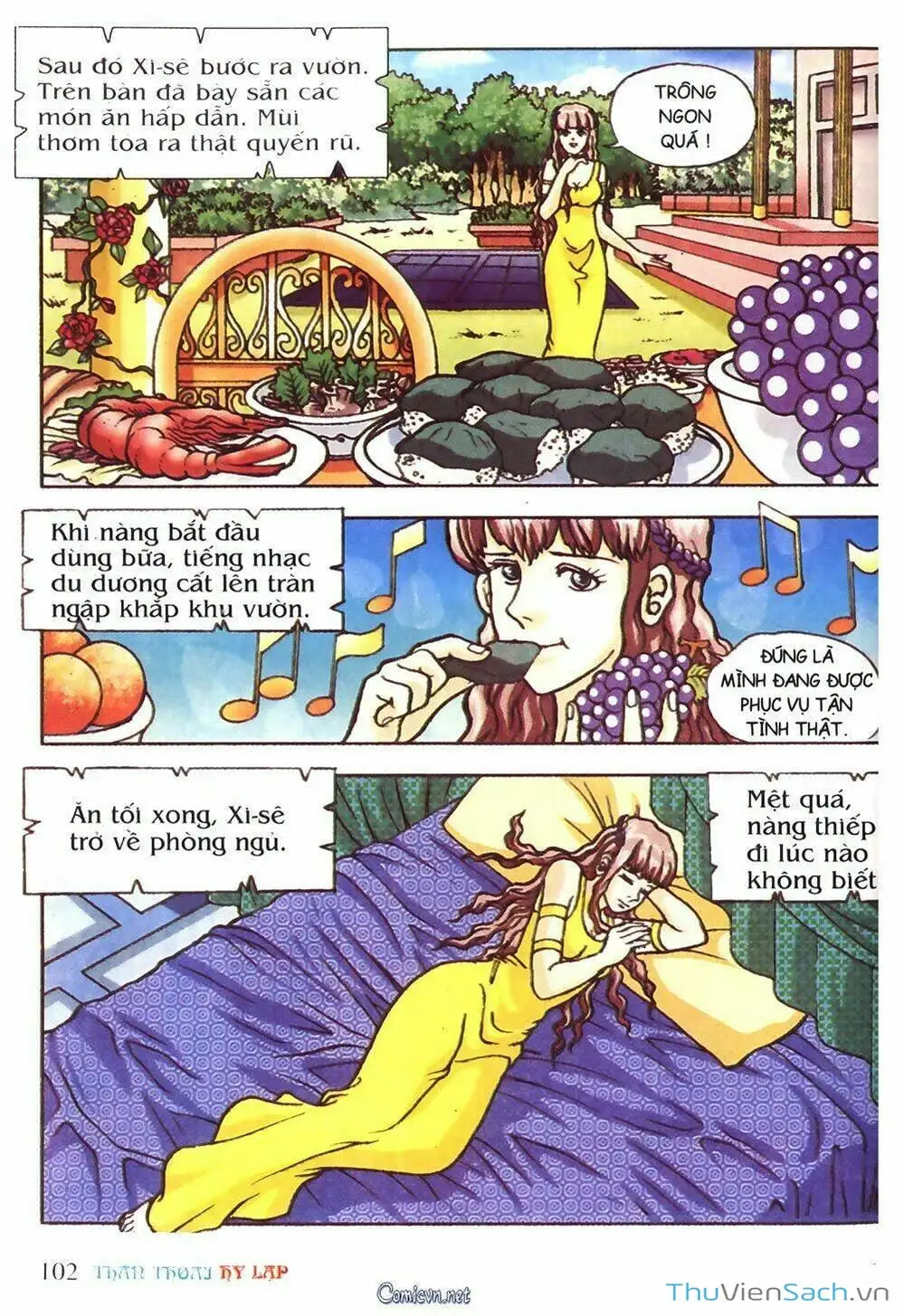 Truyện Tranh Thần Thoại Hy Lạp - Nguồn Gốc Các Vị Thần trang 3