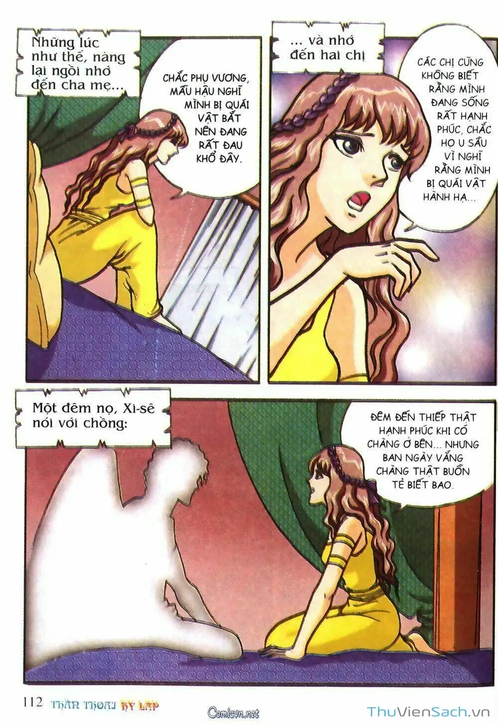 Truyện Tranh Thần Thoại Hy Lạp - Nguồn Gốc Các Vị Thần trang 3