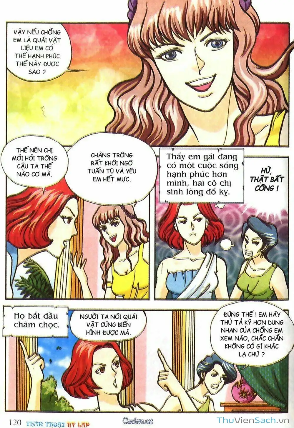 Truyện Tranh Thần Thoại Hy Lạp - Nguồn Gốc Các Vị Thần trang 3