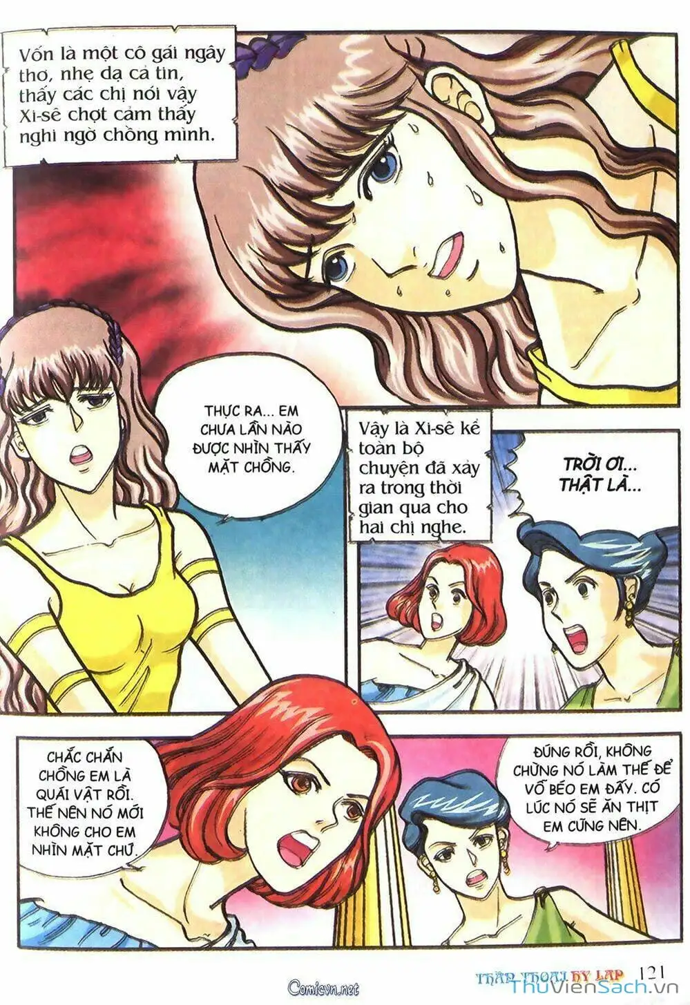 Truyện Tranh Thần Thoại Hy Lạp - Nguồn Gốc Các Vị Thần trang 3