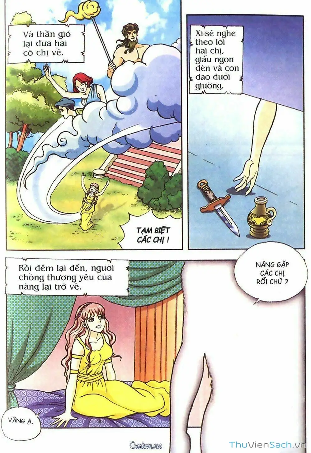 Truyện Tranh Thần Thoại Hy Lạp - Nguồn Gốc Các Vị Thần trang 3