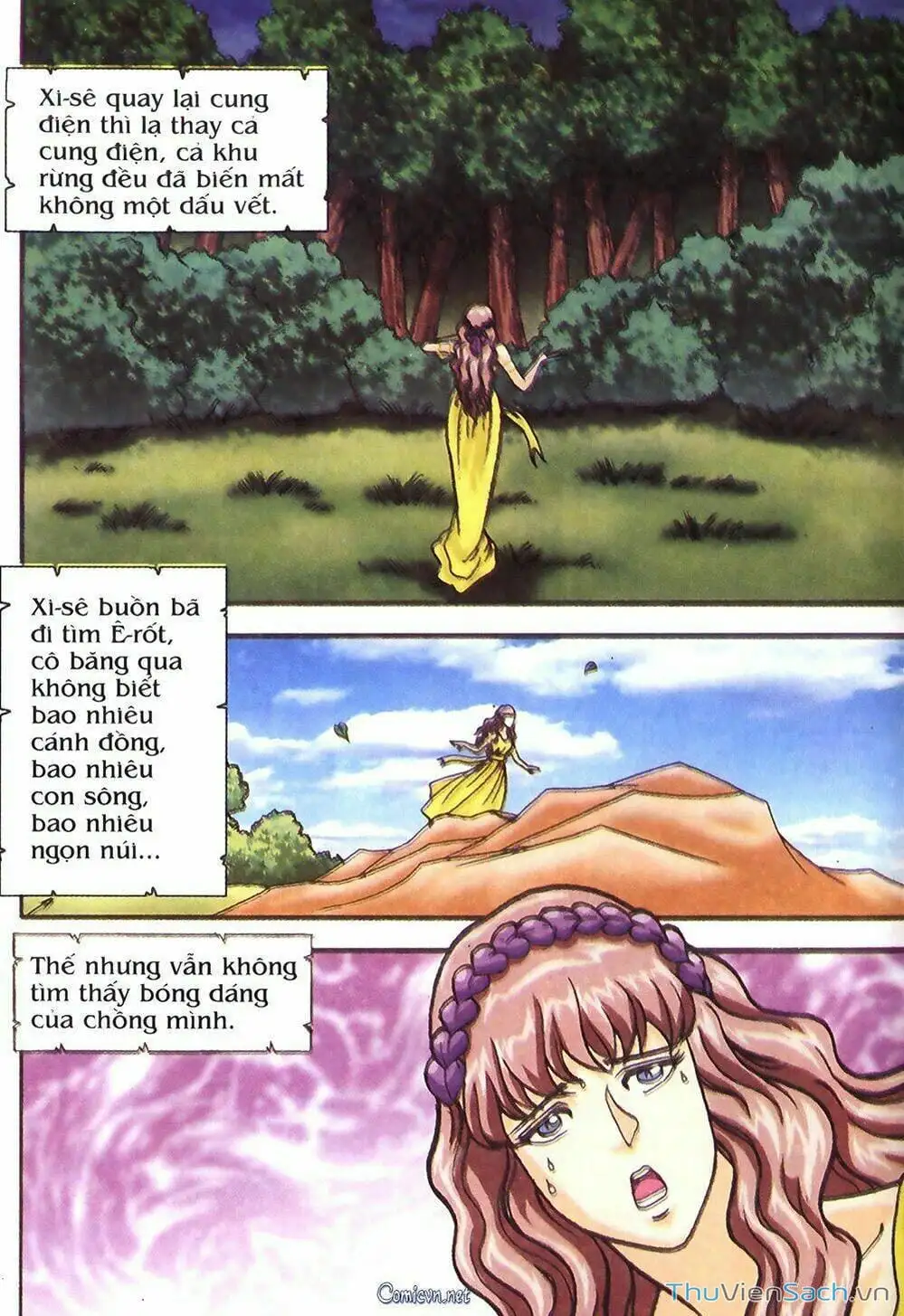 Truyện Tranh Thần Thoại Hy Lạp - Nguồn Gốc Các Vị Thần trang 3