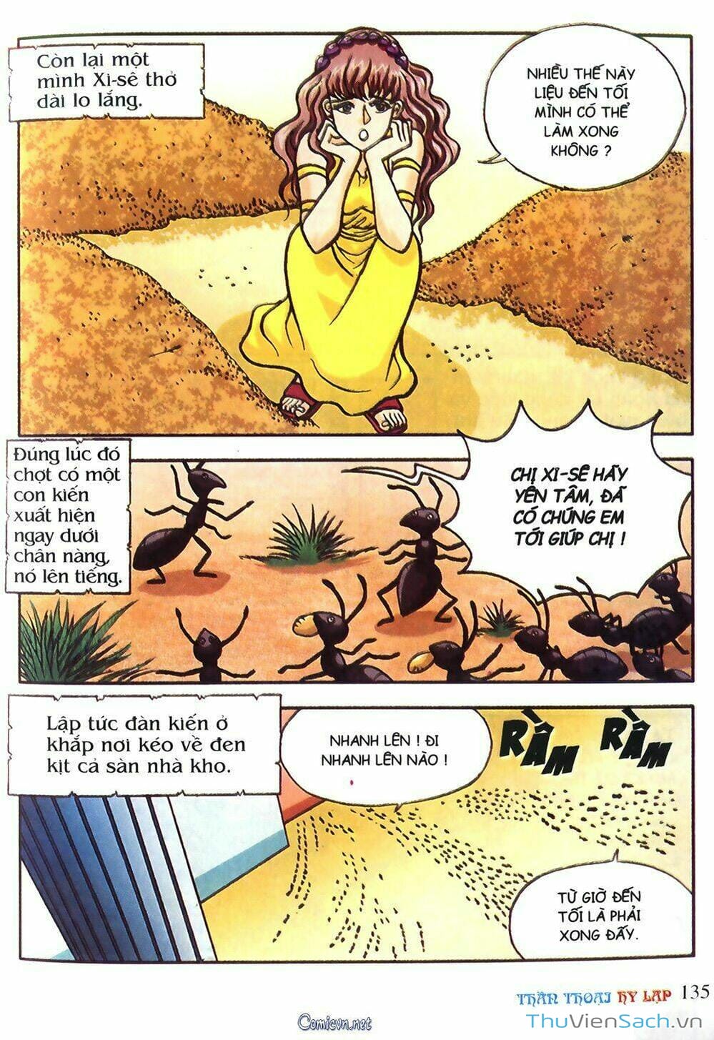 Truyện Tranh Thần Thoại Hy Lạp - Nguồn Gốc Các Vị Thần trang 3