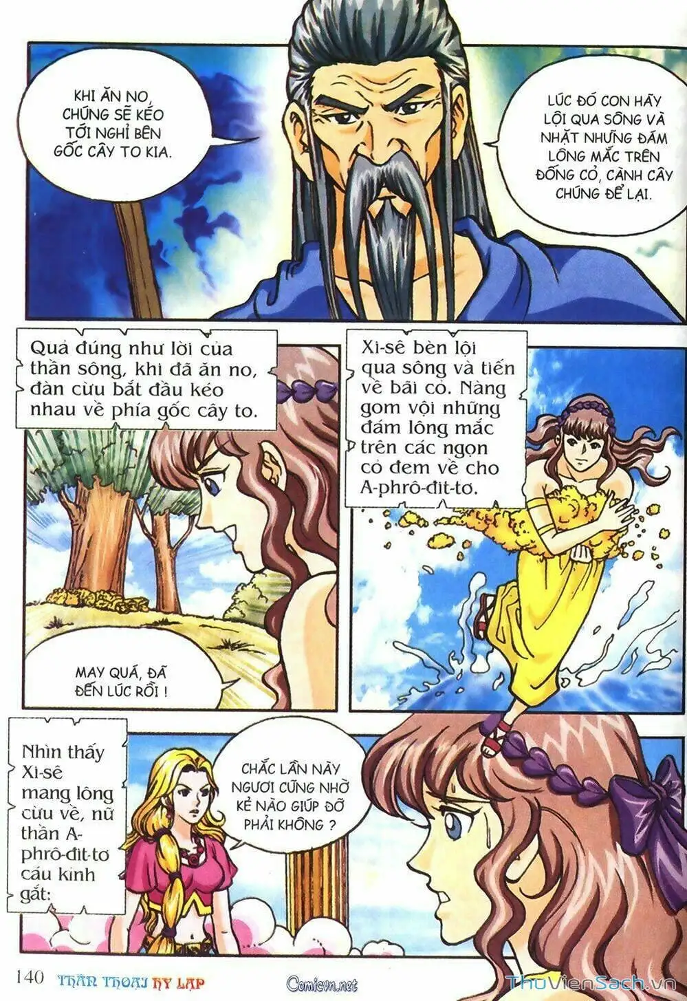 Truyện Tranh Thần Thoại Hy Lạp - Nguồn Gốc Các Vị Thần trang 3