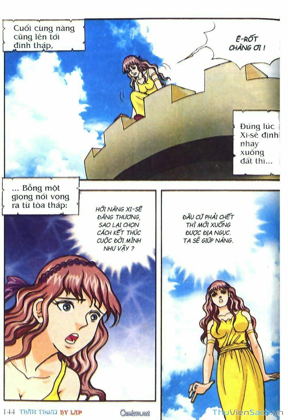 Truyện Tranh Thần Thoại Hy Lạp - Nguồn Gốc Các Vị Thần trang 3