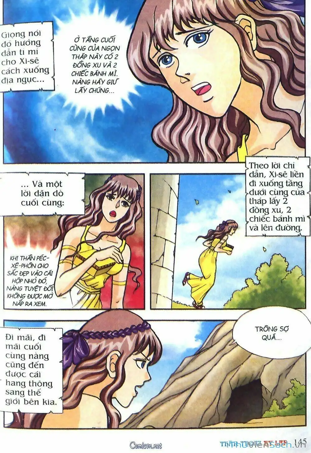 Truyện Tranh Thần Thoại Hy Lạp - Nguồn Gốc Các Vị Thần trang 3