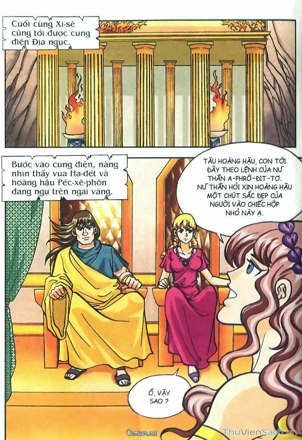 Truyện Tranh Thần Thoại Hy Lạp - Nguồn Gốc Các Vị Thần trang 3