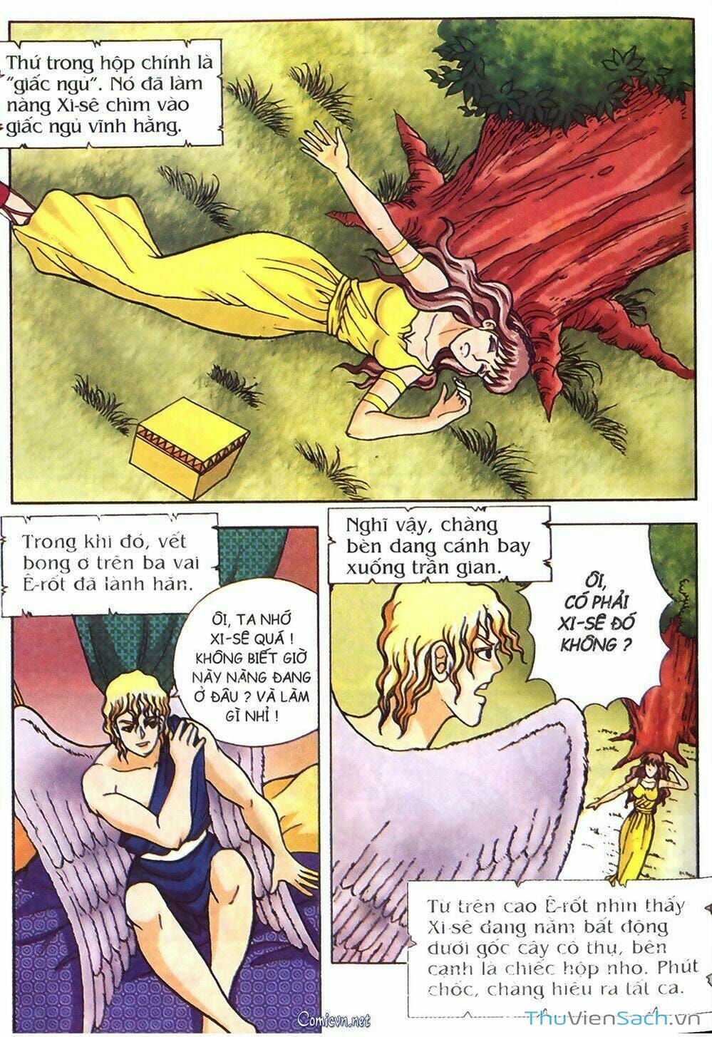 Truyện Tranh Thần Thoại Hy Lạp - Nguồn Gốc Các Vị Thần trang 3